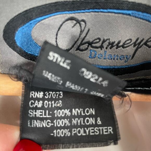 Obermeyer Delaney Red Hooded Ski Snowboard Jacket Men's Size Large - Picture 8 of 11
